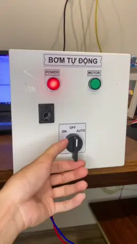 Chia sẽ AE làm tủ điện bật tắt bơm nước tự động gia đình 3 chế độ. #thodien #thodiennuoc #diennuoc #chiase #antoandien #battattuxa 