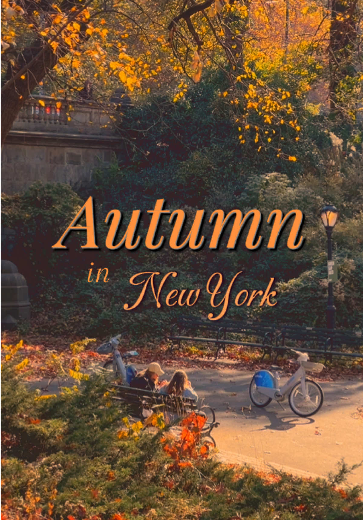 pov: You're living out a classical hollywood film in Central Park🍁 Autumn in New York is a vibe. Strolling in Central Park on sunny day felt so magical 😇 The air, the vivid colors, the shared smiles, all add up to my unforgettable memory 💛🧡 The spots here included: bow bridge, cherry hill, the lake, wollman rink, and around umpire rock area 📌 Comment & suggest your favorite spot in autumn 🚕🥰 #foryou #fyp #newyork #newyorkcity #nyc #nyclife #fall #autumn #fallinnewyork #autumninnewyork #centralpark #bowbridge #cherryhill #thelake #wollmanrink #umpirerock #uws #upperwestside #newyorker #newyorkers #newyorkphotographer #iloveny #nycbucketlist #manhattan #october #november #citibike #nostalgia #shotoniphone #alonetogether 