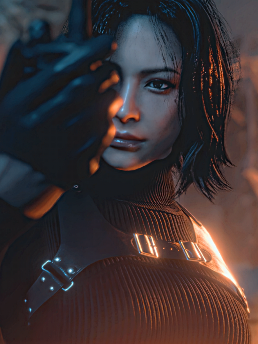 She doesn’t need a rocket launcher to wreck you. A glance is enough. 🚀😏 #residentevil #residentevil4 #residentevil4remake #residenteviledit #edit #fyp #leonkennedy #adawong