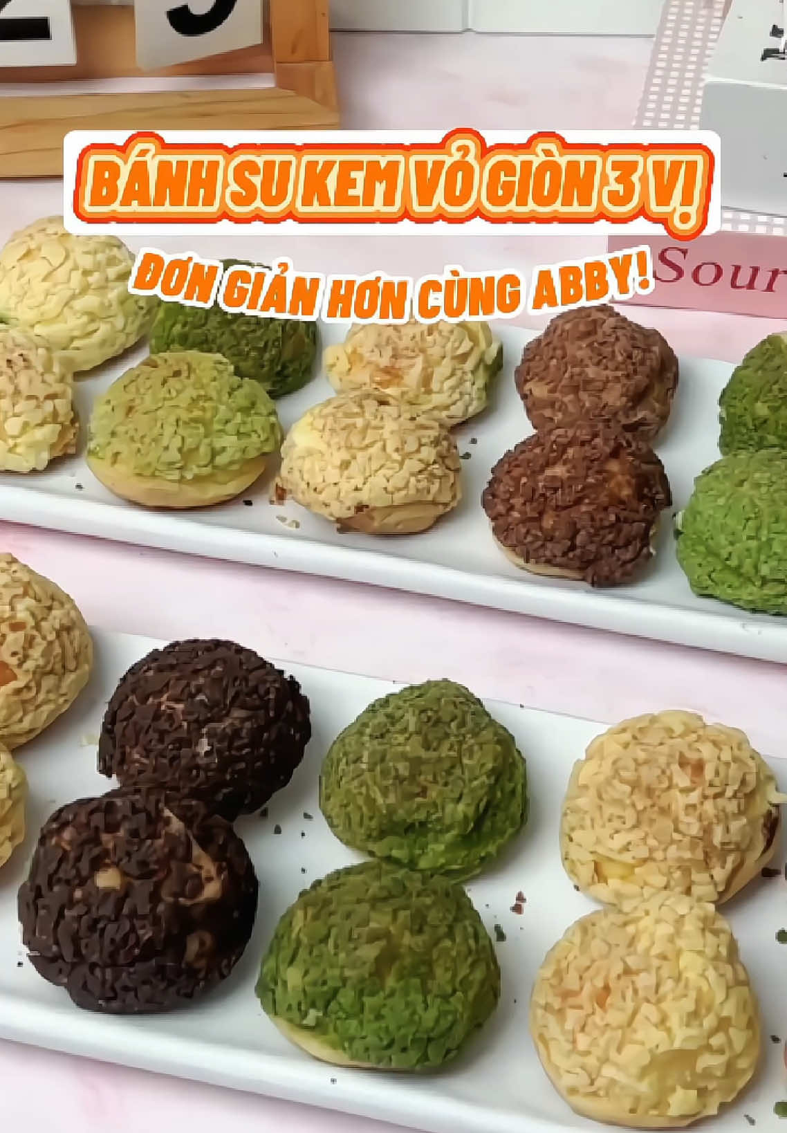 Set su kem vỏ giòn lần lầu xuất hiện giúp bạn làm bánh dễ dàng hơn #sukem #sukemvogion #nguyenlieulambanh #abby 