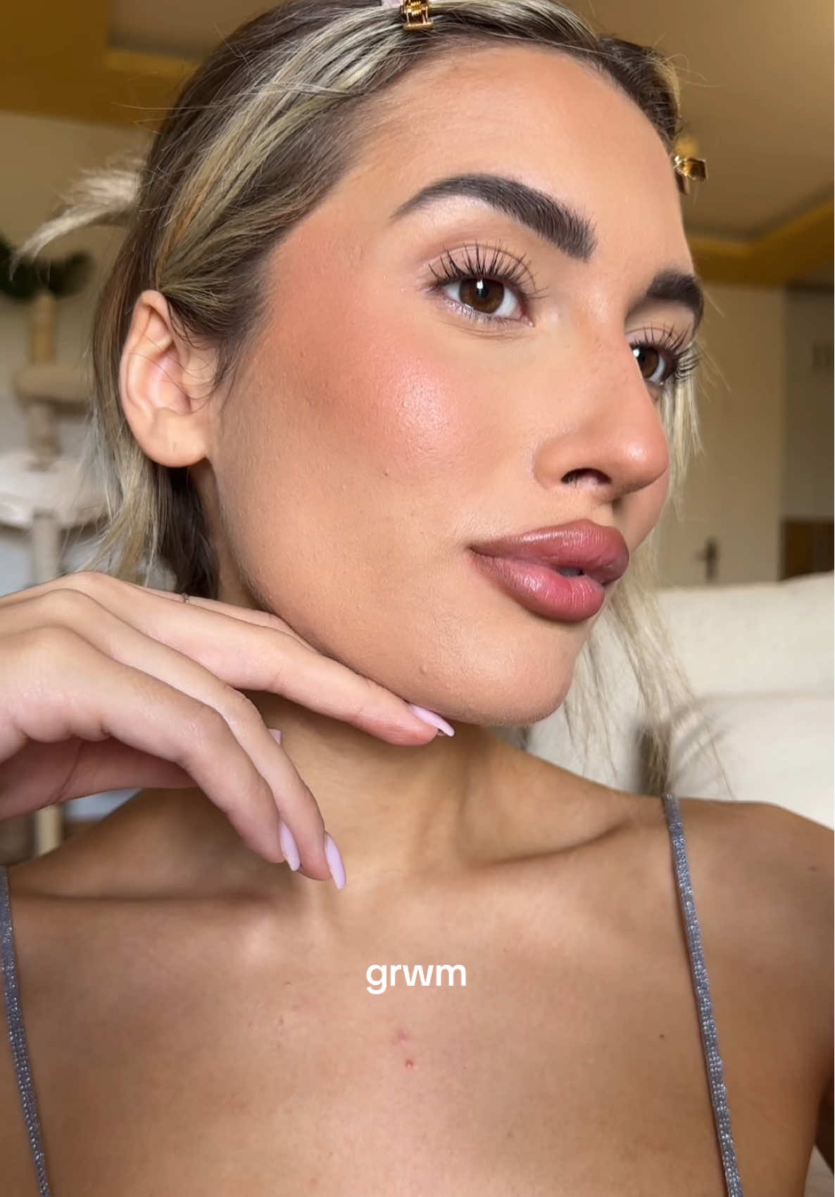 grwm #glowymakeup #viralmakeup