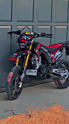 Ready pesanan pak Bos dari Bekasi 🤝🙏✅#supermoto #fyp #supermotoherex #supermotoindonesi#crf 