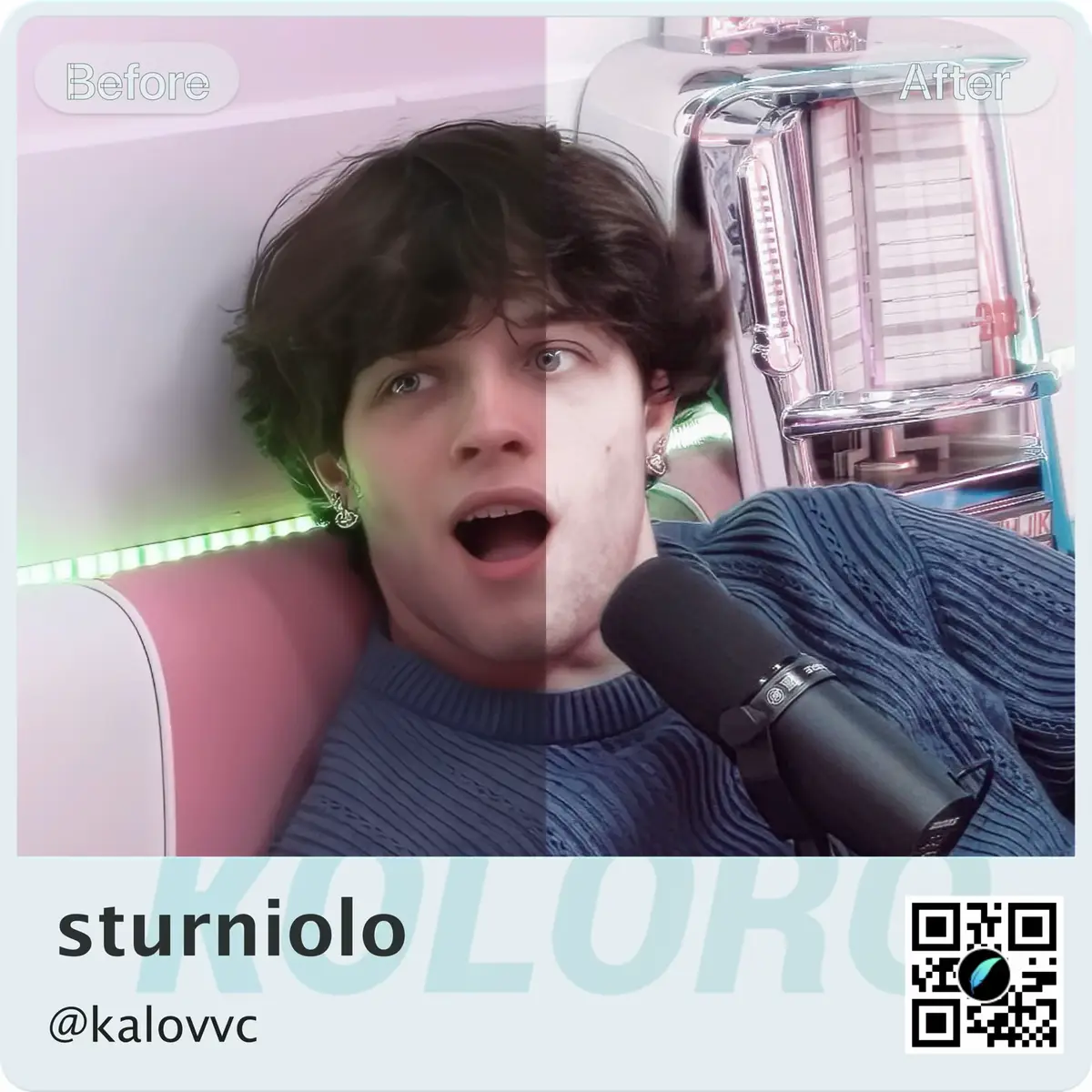 I spend a long time making these (also with the rosewater one, you might want to add sharpen and clarify to it after applying)!! #koloro #coloring #kalovvc #kalogeras #sturniolo 