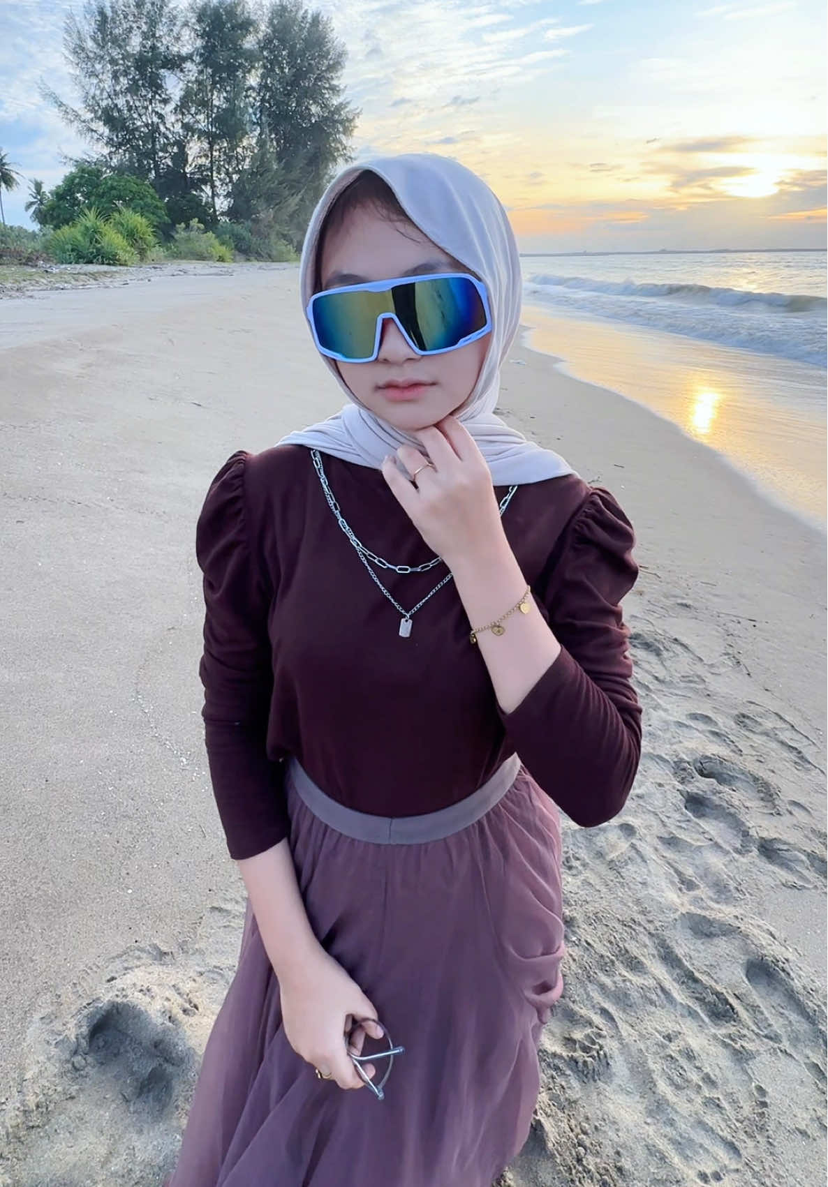 Kacamata Olahraga Outdoor Anti-UV 400, perlindungan maksimal dari sinar UV! 🌞 #kacamataolahraga #antiuv #kacamatakece 
