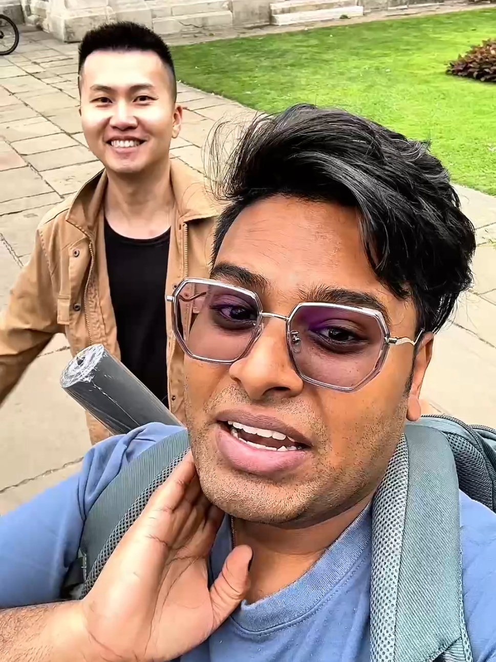 Day 92 😍 #chefdavelifestyle #yogachef #100daysyogachallenge @yoga_anneh @harshani | yoga teacher @anuradhayoga3 