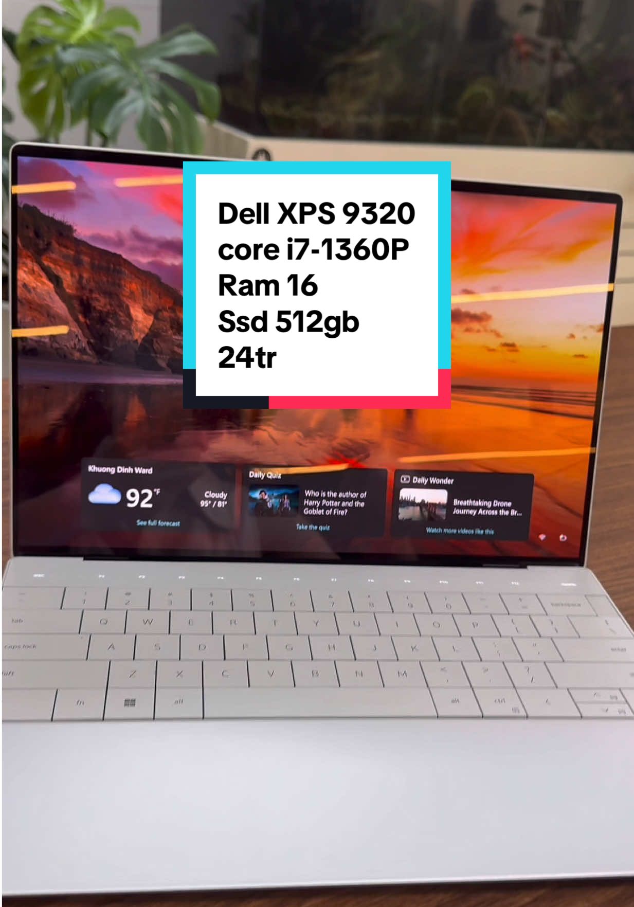 Dell xps 9320 #laptop #reviewlaptop #laptopsinhvien #laptopvanphong #laptopgiare #xps 