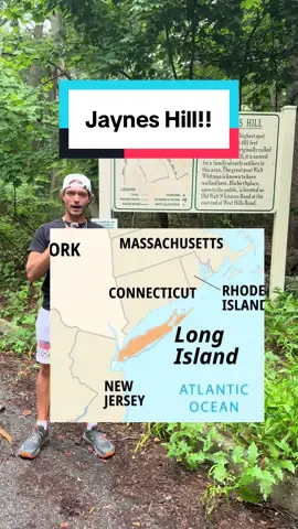 Jaynes Hill Elevation: 400 ft  Gain: not much Length/time: took me 15 mins #Hiking #adventure #mountains #Outdoors #jayneshill #camping #travel #longisland #newyork 