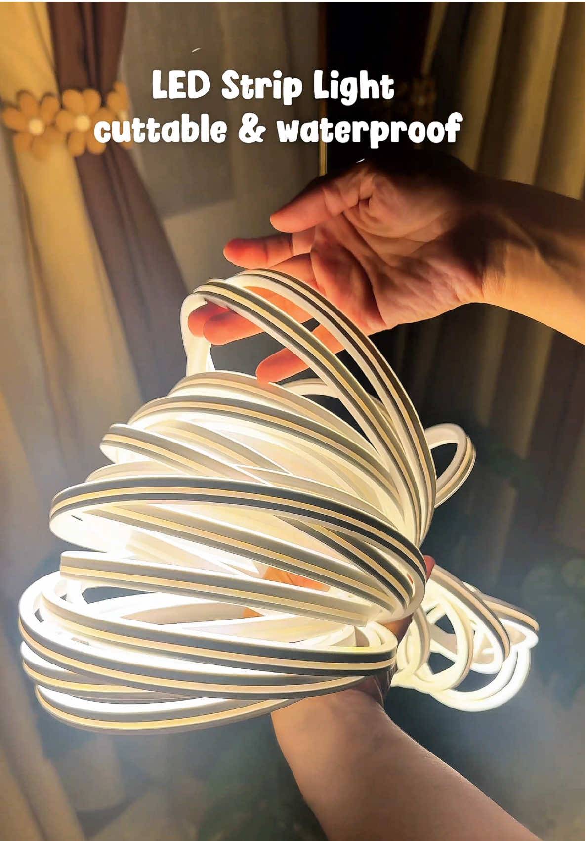 LED Strip Light, Lever up your home! lakas makaganda at makayaman ng strip light na to, pwede sa outdoor or indoor #striplights #ledstriplights #cutablestriplights #covelight #led #waterproof