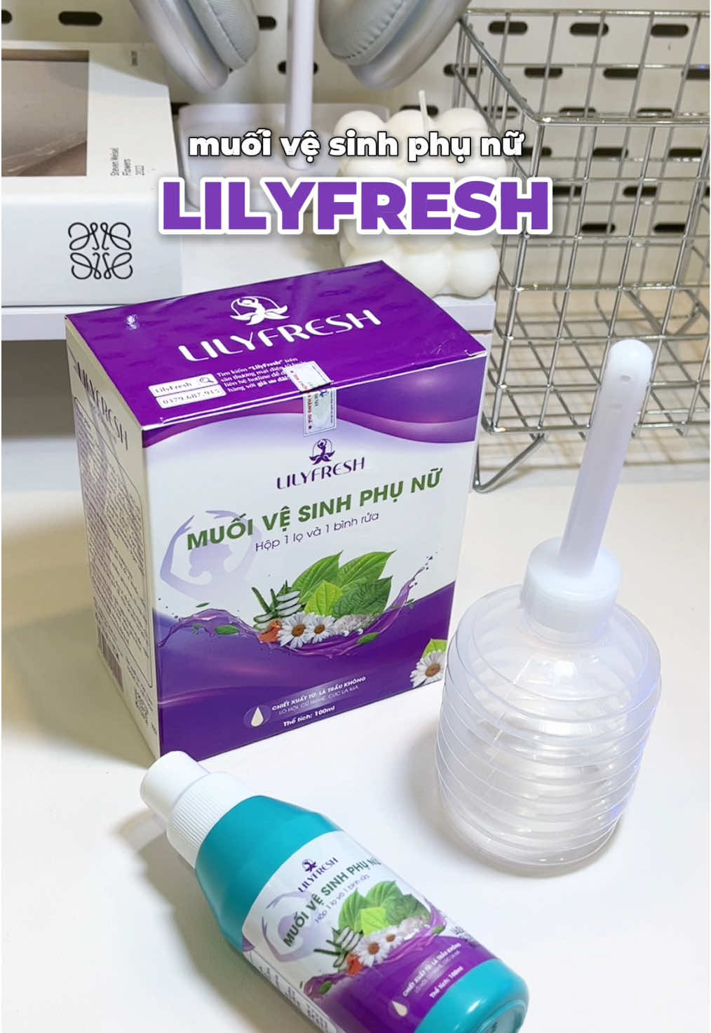 Muối vệ sinh phụ nữ Lilyfresh 😍 #muoivesinhphunu #muoivesinhlilyfresh #muoivesinh #lilyfresh #unboxing #xuhuong #LearnOnTikTok #ilovetiktok 