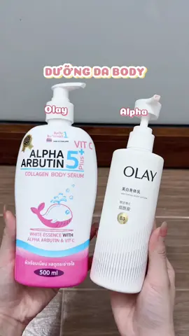 Kem dưỡng sáng da body: chọn Olay hay Alpha Arbutin. Mí bà tham khảo nha🛒 #duongtrang #duongtrangbody #kemduongtrangda #duongtrangda #kemolay #olay #kemalphaarbutin #alphaarbutin #lamdep #beauty #skincare #chamsocda #kemduongtrangda #xh #viral #fyp #theordiduongtrang 