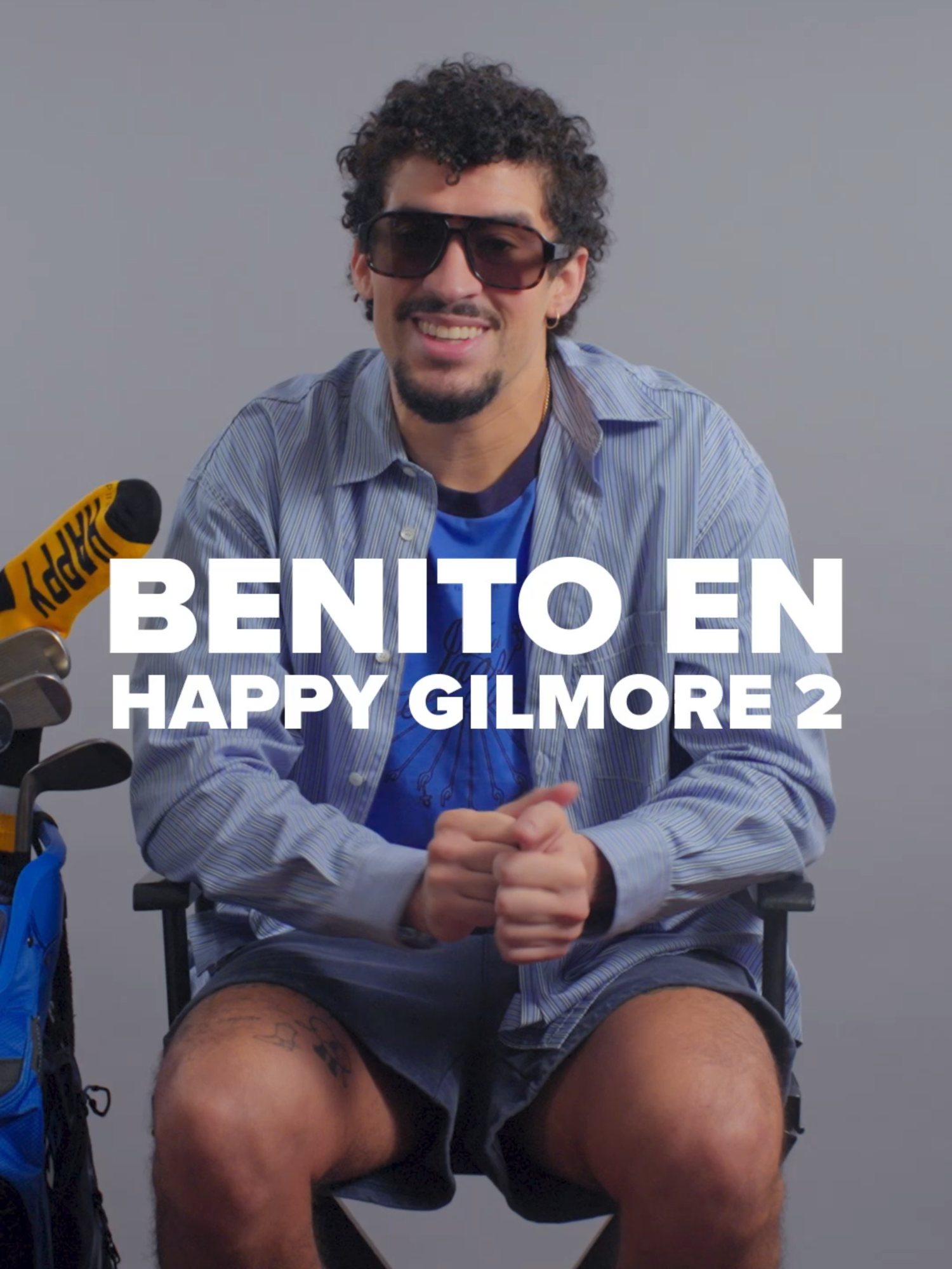 Aaaaa yo iba a ver #HappyGilmore2, pero si me lo pedís así Benito voy yaaaa #benitoantoniomartinezocasio #badbunny #adamsandler