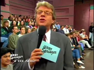 Jerry Springer - “A KKK Family” (1995) (Part 2)  #foryoupage #fypage #fyp #foryou #nostalgia #fypageシ #90s 