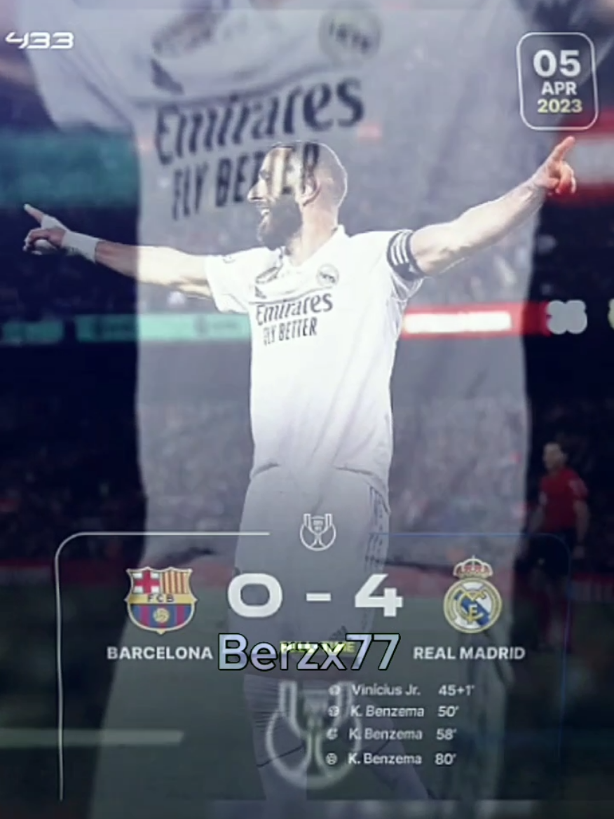 Momen wak haji ngebantai barca 4-0😹🥶 #ElClasico #realmadrid #karimbenzema #benzema #lewatberanda 
