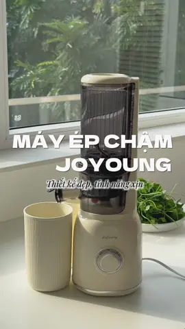Ép nước đã ngon mà rửa máy còn dễ. Đúng là chỉ có Joyoung hiểu tui #decosa #joyoungvietnam #thuongthuctronven #mayepcham #mayeptraicay #nuoceptraicay #review #healthy 