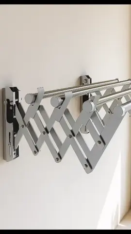 ✨ Jemur Banyak Tanpa Makan Tempat! Jemuran Lipat Tempel Dinding – 200CM Stainless Steel Desain minimalis, anti karat, kuat untuk pakaian basah & berat! #jemuranstanlees #jemurandinding #jemurandindinglipat #fyp #foryoupage 