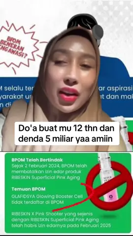 BPOM udh jelas tinggal nunggu time  masuk kandang #nikitamirzanimawardi_17 