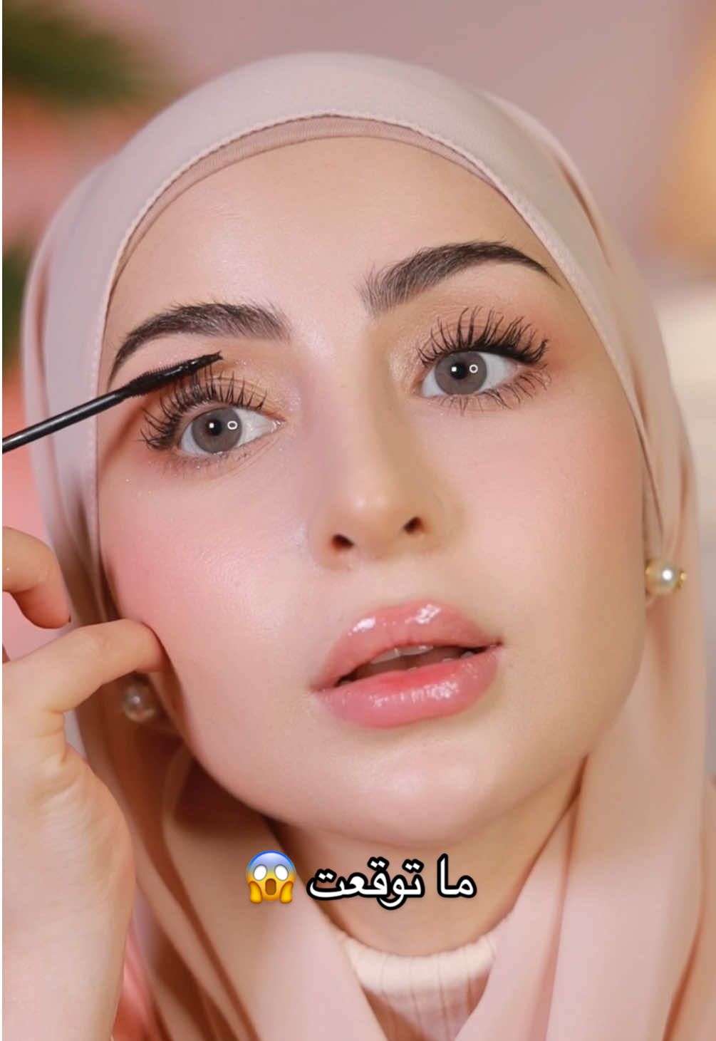 ما توقعت هل نتيجة بصراحة 👀 @SHEGLAM   #SHEGLAM #SHEGLAMMascara #SHEGLAMeyeson #SHEGLAMLashLighter 
