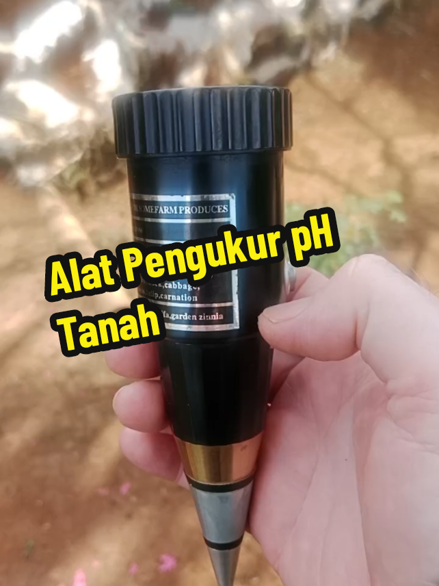 Alat Pengukur pH tanah.  #pHmeter #alatukurpHtanah
