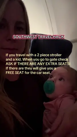 Why did it take me so long to learn this? #traveltips #travelingwithkids #carseattiktoks 