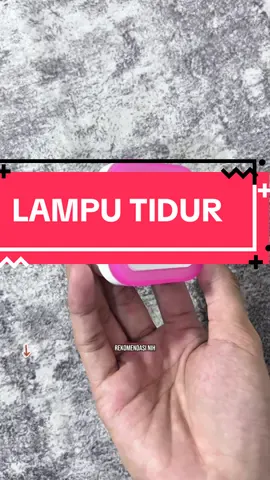 Lampu tidur dengan sensor cahaya otomatis #fyp 