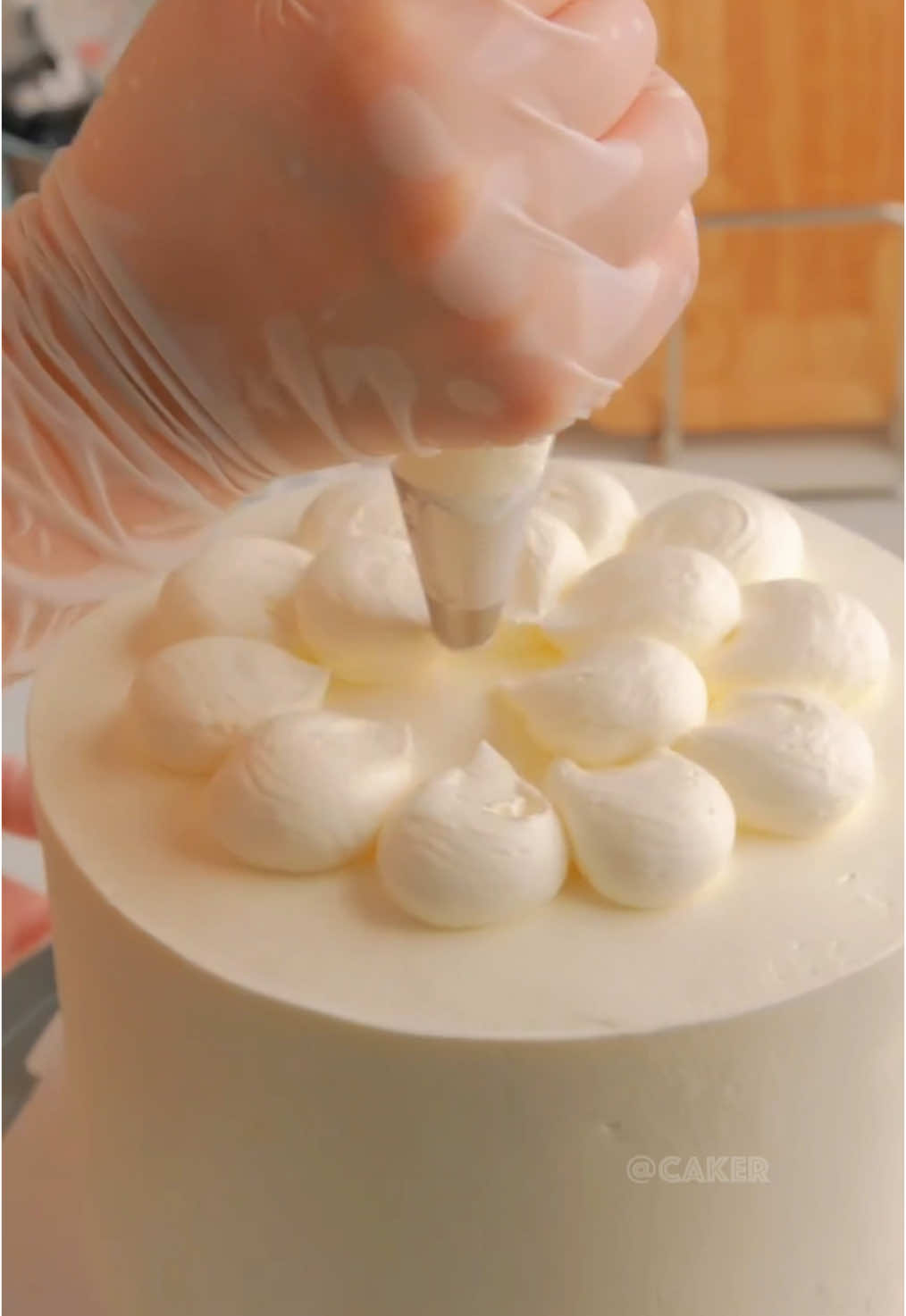 🎂🍰❤️🧁🍥Making a cake: An Immersive Experience #cake #asmr #immersive 