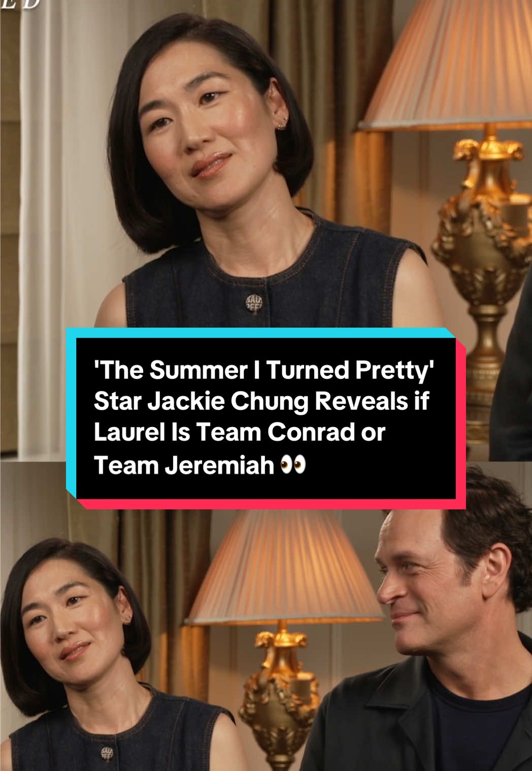 Some people are #TeamConrad, and others are #TeamJeremiah, but Laurel? She's #TeamBelly. 🤭 #TheSummerITurnedPretty #TSITP 