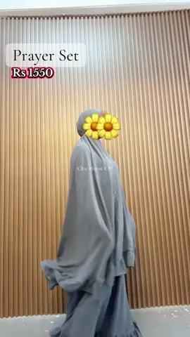 Khimaar + Dress Rs 1550🌼🌷 Prayer Set🌹🌺 Chic House CH ✨ 