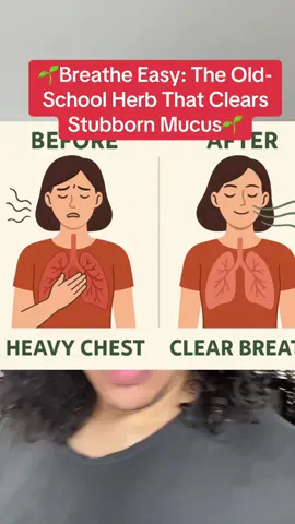 🌱Breathe Easy: The Old-School Herb That Clears Stubborn Mucus🌱1.	#LungDetox 	2.	#lungcongestion  	3.	#mucusremoval  	4.	#BreatheBetter 	5.	#MucusCleanse 	6.	#AncientWellness