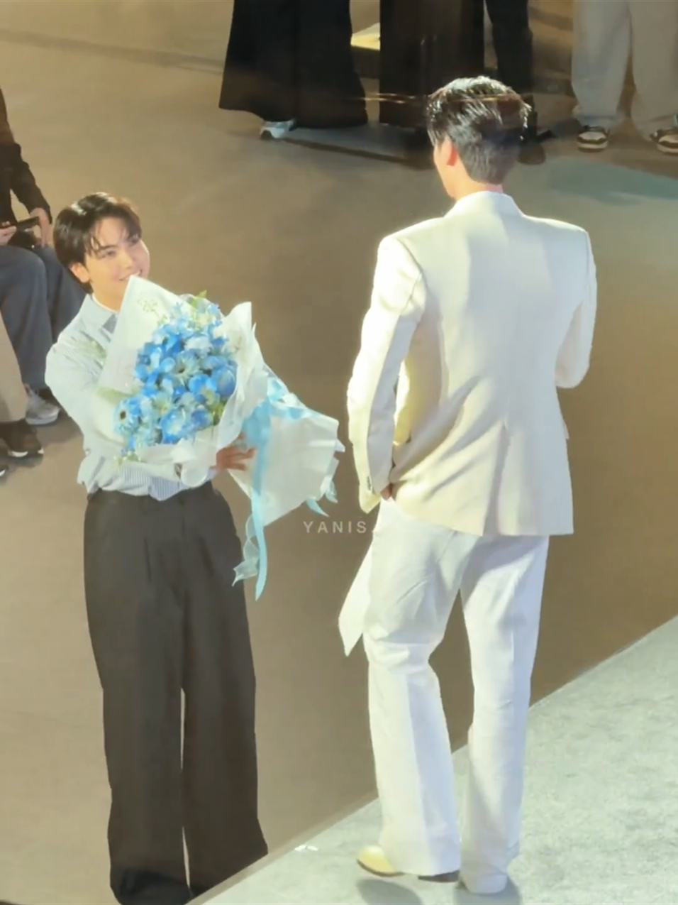 'congratulation bro 💙' (not me crying editing them with this song) cr on vid. #joongarchen #joongdunk #dunknatachai #chenjoong #thaienthu #thaiactor 