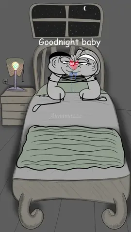 Goodnight Baby 🤣 #fyp #viral #memestiktok #memecut #animation #night #goodnight #annamazzz 