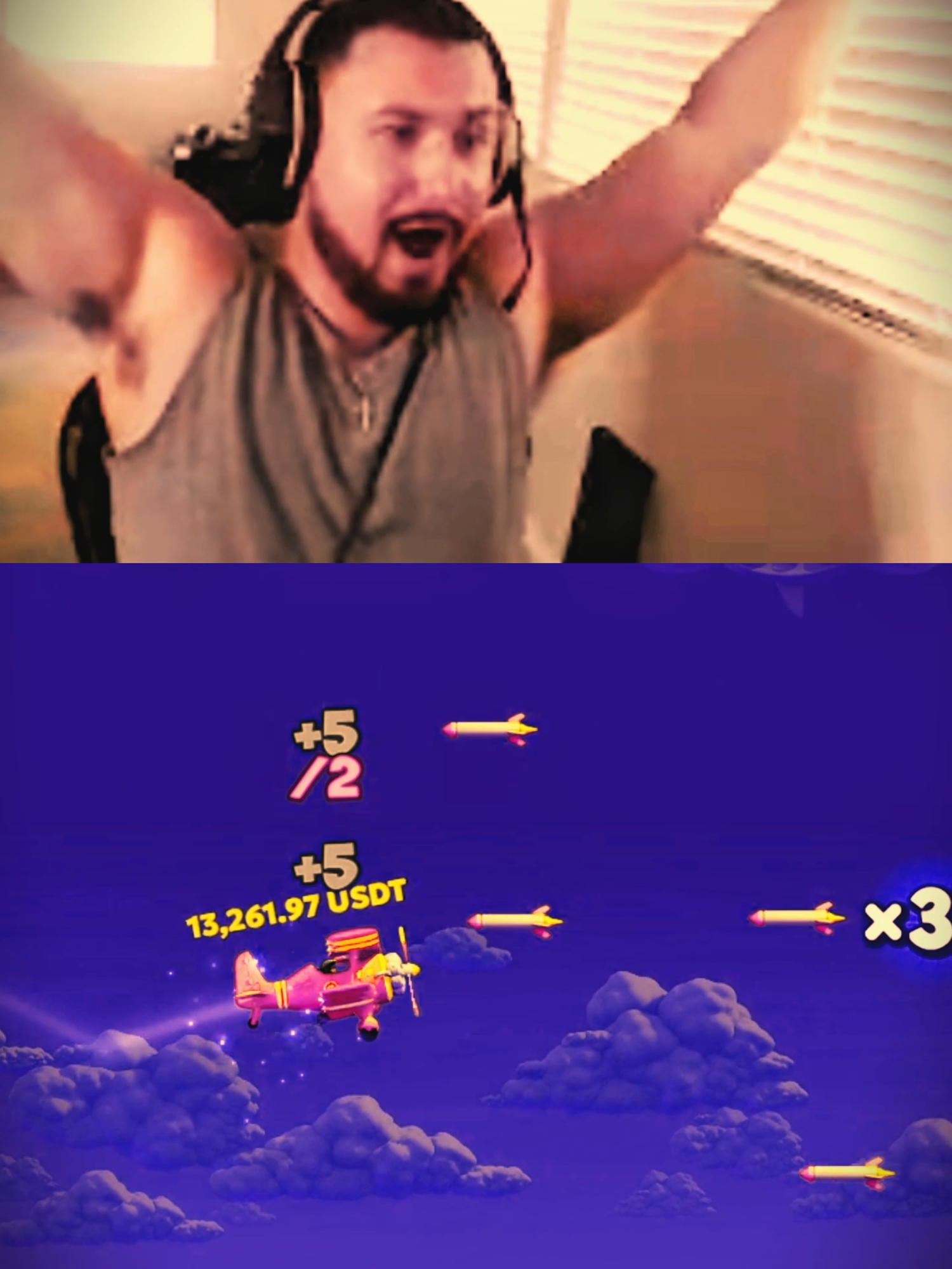 Play now here ⤴️#streamer#clip#aviamasters#funnyreaction#aviation#kick#planegame