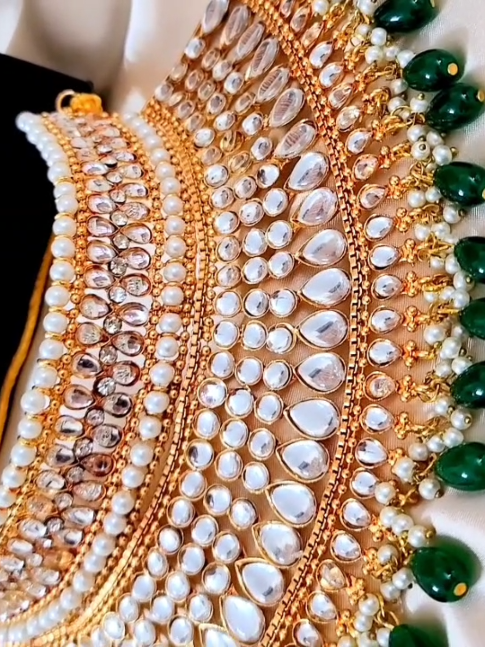 #hinasfashionaccessories  Everything for Every One Beautiful Indian Kundan + Meena Double Choker Set Price 38 Pkr For order  www.hinazfa.com  https://wa.me/923366444974 Tiktok :https://www.tiktok.com/@hinazfashionaccessoriez?_t=8jeyztqmAFs&_r=1 250 DC all over pk  Worldwide Shipping Available #jewelry   #fashion   #fyp #for #foryou #foryoupage #foryourpage #creatorsearchinsights  #jewllery #blogg #trending #tiktok #viral #creatorsearchinsights 