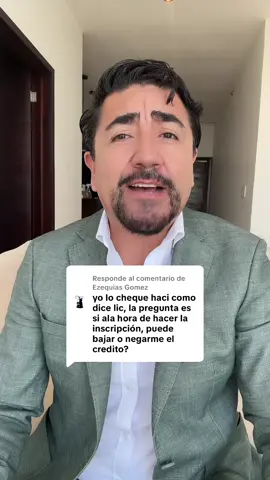 Respuesta a @Ezequias Gomez 