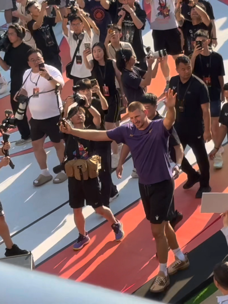 #creatorsearchinsights  NBA star Nikola Jokic visits china  🇨🇳 🇨🇳🇨🇳 #for , #jokic , #fyp ,   #viralvideos 