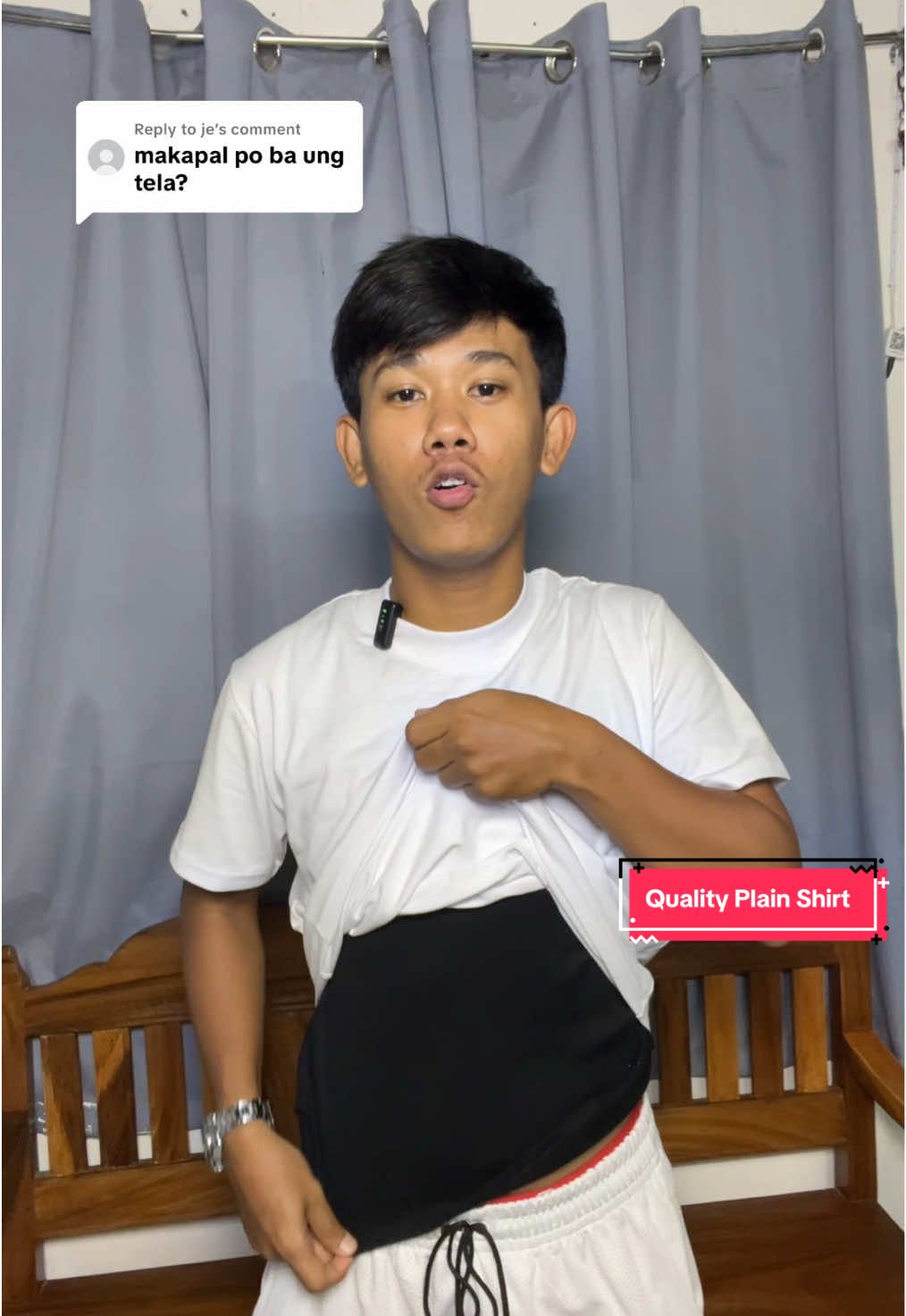 Replying to @je ganyan ka kapal yung plainshirt ni @ABT Apparel #Plainshirt #oversized #plaintee #OOTD #fyp 