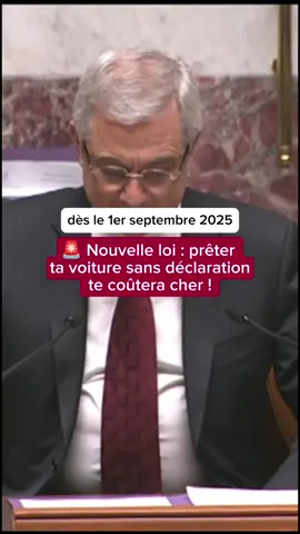 🚨 C’est officiel : prêter ta voiture pourra te coûter 750€ dès le 1er septembre 2025. Une nouvelle loi vient d’être votée et elle risque de surprendre beaucoup de conducteurs. 
