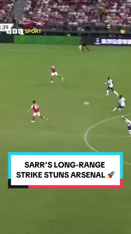 New Spurs boss Thomas Frank enjoyed that one! 😀🚀⚽️💥  #Spurs #Arsenal #PapeMatarSarr #Football 