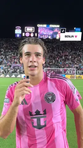 Paving the way 💫 Benja with 💯 appearances. First homegrown to do it 🤝 #InterMiamiCF #Sportstok #Soccer #Miami #BenjaCremaschi #Cremaschi 