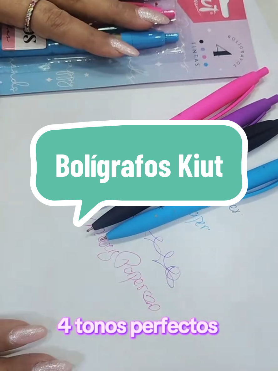 🌈 BOLÍGRAFOS KIUT✨️ Perfectos para tus notas!  . . #papeleriabonita #boligrafos #kiut #parati #maracaibo #ccgaleriasmall #mcbo #marypaper #sanrio 