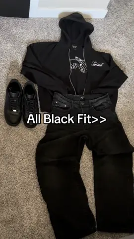 All Black Fit 🥷 #fürdich #fyp #fits #clean 