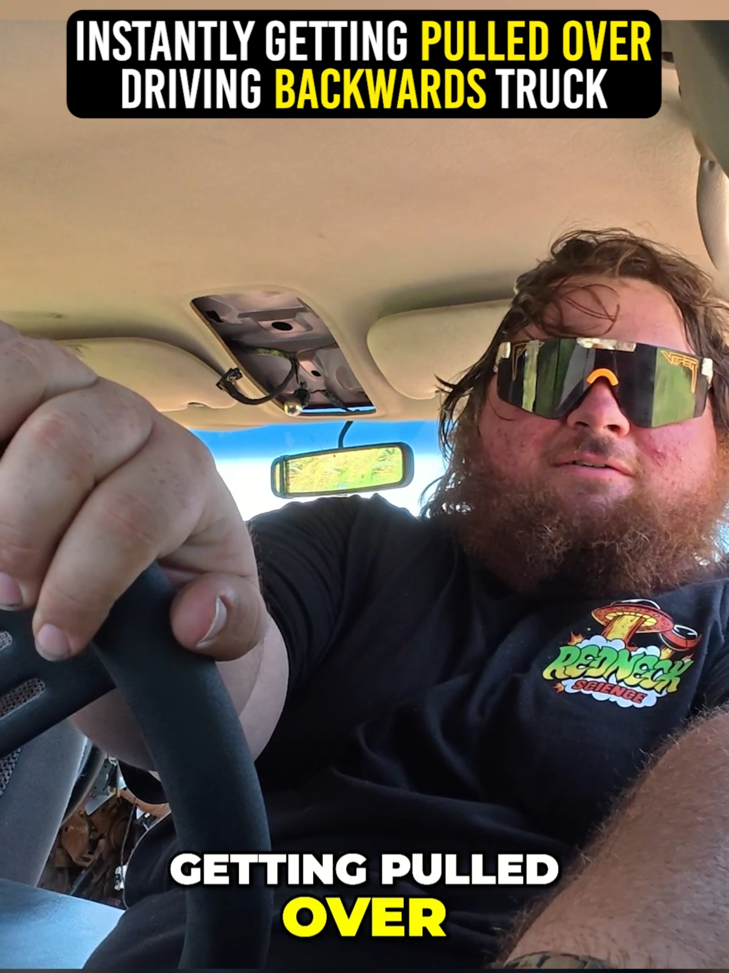 police love @westengw backwards truck 🤣 #westenchamplin #police #automotive #trucks #youtube #foryoupage