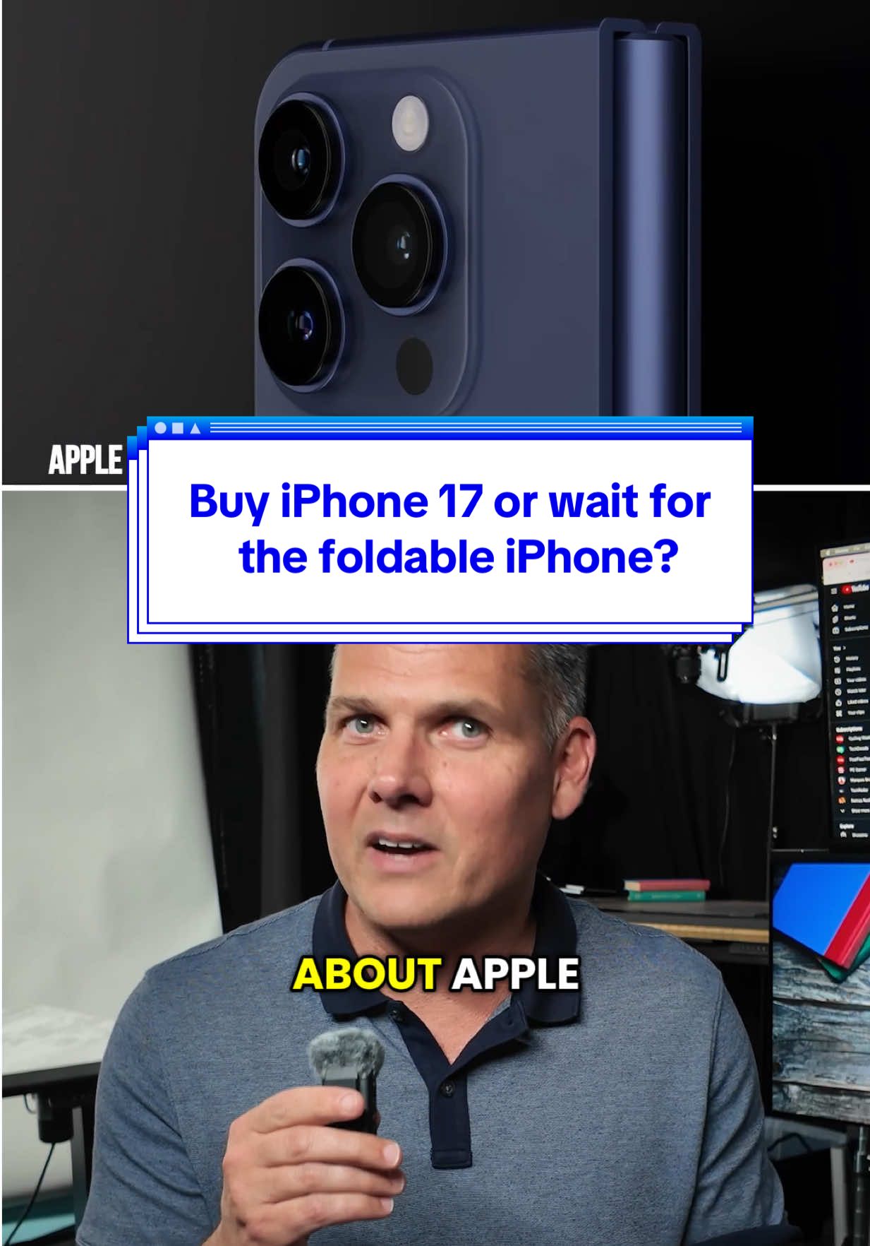 iPhone Fold could be coming as soon as next year, so should you plan to skip #iPhone17 and wait 🤔 rumors about the first #foldableiPhone have heated up after the #GalaxyZFold7 launch.  Naturally, iPhone users are wondering when they'll have the option #Android customers have had for years between Samsung's and Google's folding phone. Tipsters are saying that time is coming soon, with 2026 as the target for a (possibly creaseless) #iPhoneFold.  #iphone #iphonenews #iphone17pro #foldablephone #smartphones #technews #techtok #tomsguide 