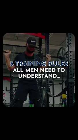 5 training rules every man needs to understand 🎯 #MensTraining #FitnessRules #StrengthTraining #MorningWorkouts #FitnessAccountability #TrainingTips