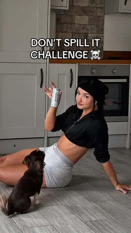 Don’t spill it challenge with @GHOST® Energy UK 🩶 c0de BT saves you 20% (ad)  #challenge #calisthenics #mobility #gymmotivation #GymTok 