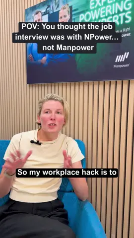 POV: You thought the job interview was with NPower… not Manpower. 😲 Workplace Hack #5 from Shelly: Be authentically YOU in your interview. Yes, prep matters — but no one does you better than you. Shelly shares a funny story to prove it. Spoiler: being yourself always wins. 😄✨ #POV #ManpowerHacks #WorkplaceHack5 #ManpowerLife #InterviewTips #BeYou #AuthenticSelf #CareerAdvice #TeamManpower #FYP