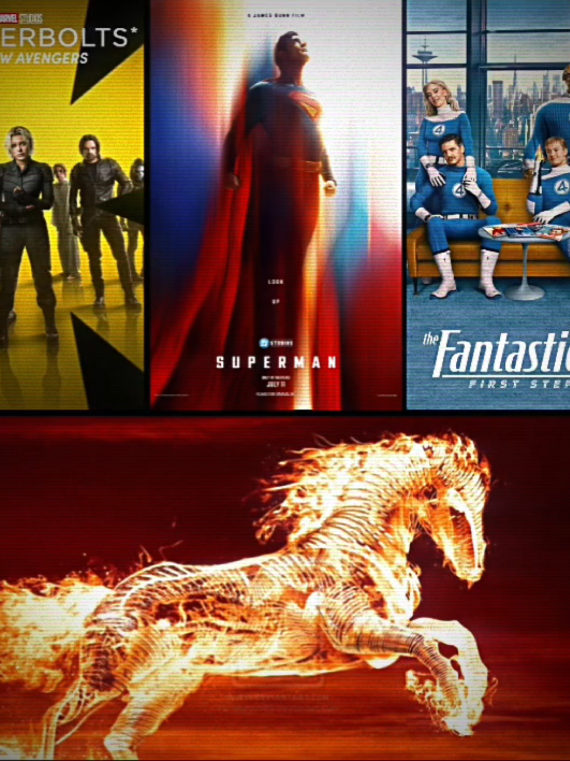 Gran año ❤️‍🩹 #marvelstudios #dc #movies #cinema #superhero #superman #fantastic4 #fyp 