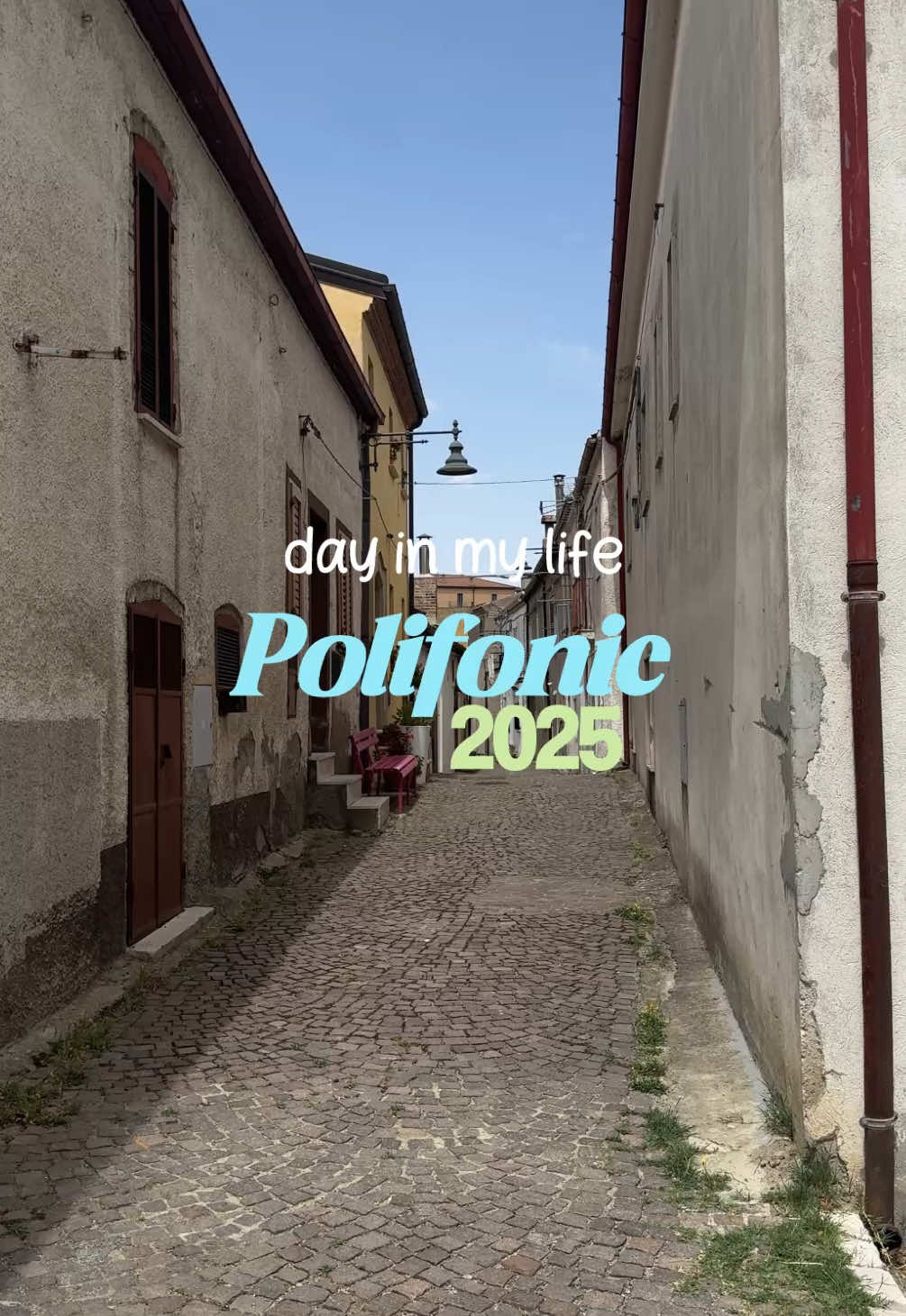 Una bella vacanza ci voleva! Chi come me è andato al Polifonic? #polifonic #festival #estateitaliana 