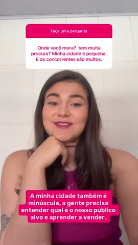“ minha cidade é muito pequena, ninguém vai comprar meu doce “ 🤡