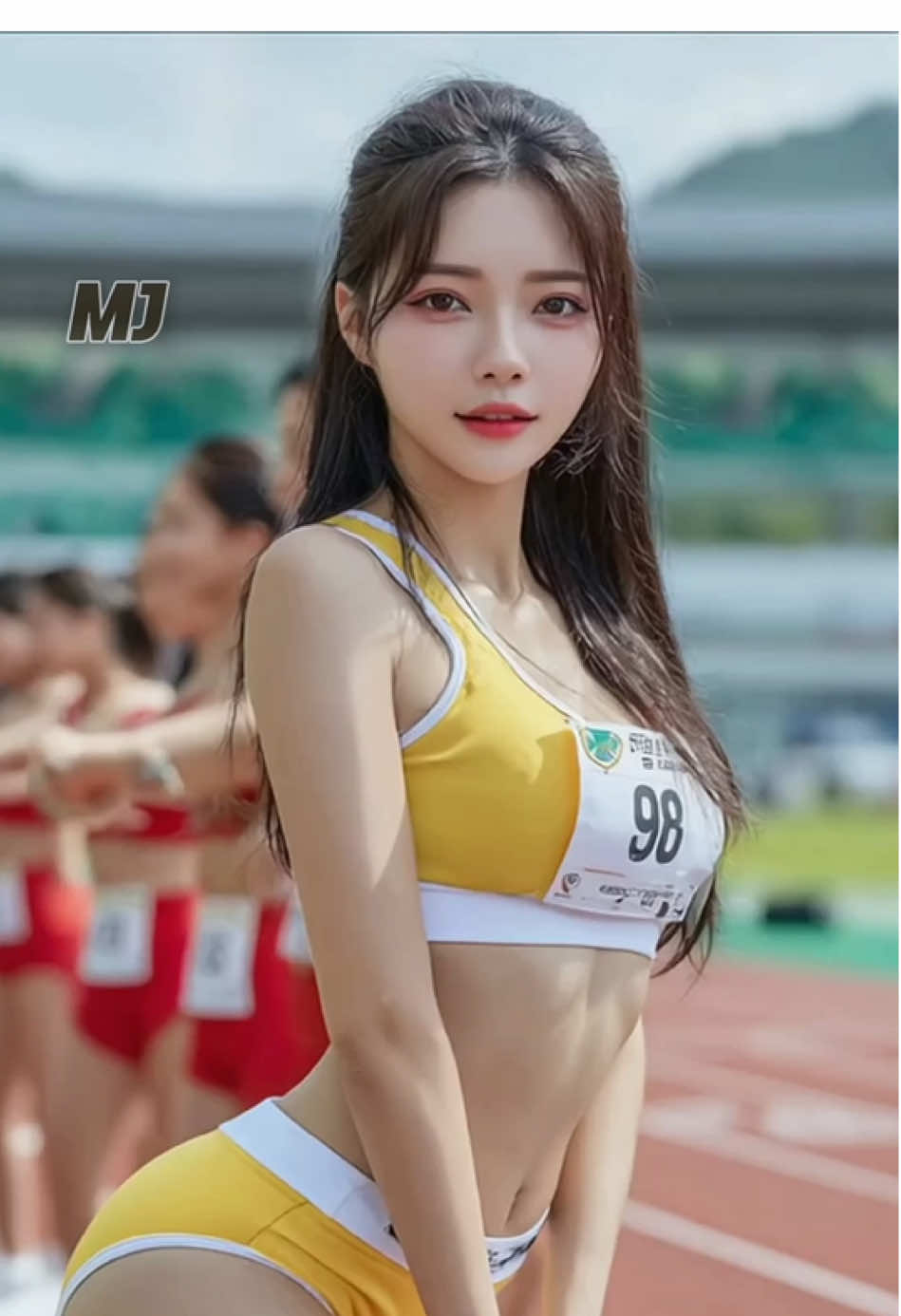 미녀 육상선수 케데헌OST 댄스타임.❤️ #aiathlete #aitiktok #aishorts #kpop #golden #aigirl #ai육상선수 