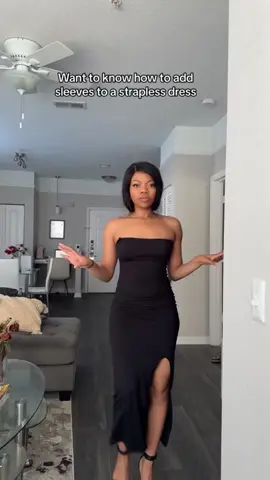 Would you try this hack? #fyp #fashionhacks #sleevelessdress#hack #howto #womenfashion 